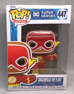 Buy Funko Pop Heroes - DC Super Heroes - Gingerbread The Flash #447 • 9.50£