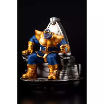 Buy Marvel Thanos On Space Throne Fine Art 1/6th Scale Statue By Kotobukiya • 995£