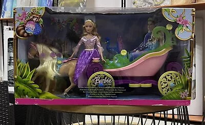 Buy Mattel Barbie Princess Lost Island ROSELLA W/ CARRIAGE L8524 MIB, 2007 • 122.91£