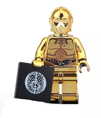 Buy Star Wars Gold Chrome C-3PO C3PO Minifigure • 12.99£