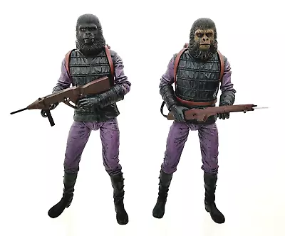Buy Neca Planet Of The Apes Gorilla Soldiers Infantry Action Figures 2 Pack 2014 • 125£