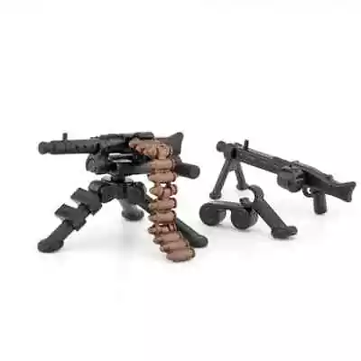Buy Custom Lego MG34 With Tripod Lot For Minifigures Block Compatible • 5.50£