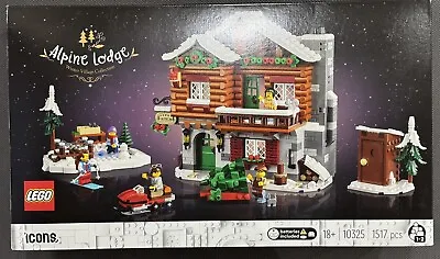 Buy LEGO Alpine Lodge 10325 Winter Village Edition Brand New & Sealed • 78.50£