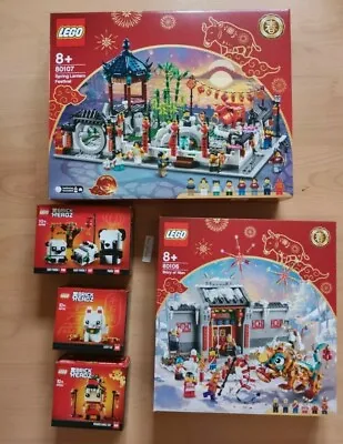 Buy Lego Chinese New Year 80107 80106 40466 40354 40436 Spring Festival Nian Brick # • 255£