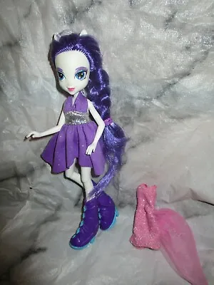 Buy My Little Pony Equestria Girls Dress Up Collection Rarity Doll With Spare Dress • 9.99£