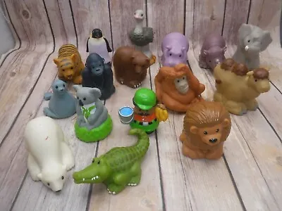 Buy YOU CHOOSE ~ FISHER PRICE LITTLE PEOPLE Animals Zoo Talkers For Talking Playset • 6.61£