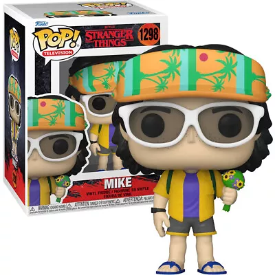 Buy Funko Stranger Things Mike With Sunglasses Vinyl Figure POP! Television No 1298 • 12.99£
