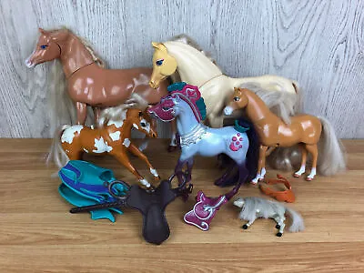 Buy 2 X Mattell Barbie Horses And Other Toy Horses  • 79.99£