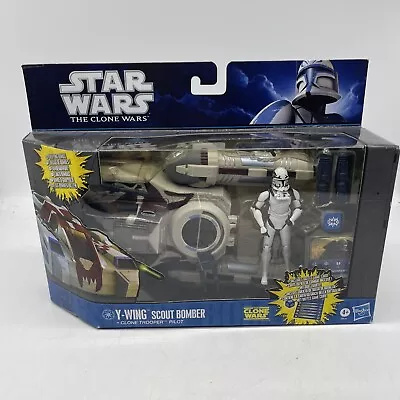 Buy Star Wars Y-Wing Scout Bomber Cloone Trooper Pilot  • 69.99£