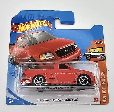 Buy Hot Wheels '99 Ford F-150 SVT Lightning (HW Hot Trucks 9/10 2021) • 3.99£