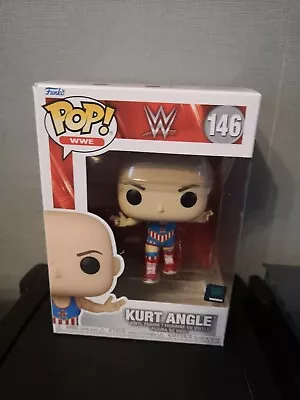 Buy Funko POP! WWE Kurt Angle #146 Vinyl Figure BOX DAMAGE • 7.99£