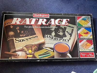 Buy Vintage RatRace Board Game 1984 By Waddingtons • 15.75£