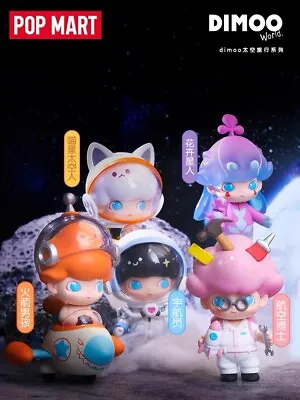 Buy POP MART Dimoo Space Travel Series Confirmed Blind Box Figures Toy Gift Hot • 21.60£