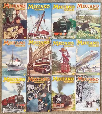 Buy Meccano Magazine December 1947. (Vol XXXII)  Complete Year. Very Good. • 6£