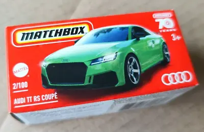 Buy MATCHBOX In BOX POWER GRABS MBX 70 Years AUDI TT RS COUPE • 7.43£