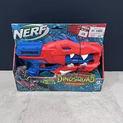 Buy Nerf Dinosquad Raptor Slash With Darts Boxed New!  • 14.99£
