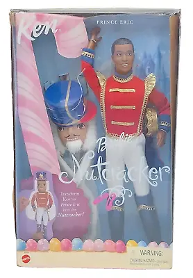 Buy 2001 Mattel 52689 Barbie The Nutcracker Doll African American Prince Eric NrfB • 92.53£