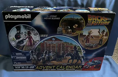 Buy Playmobil 70576 Back To The Future Advent Calendar Misb • 29.95£