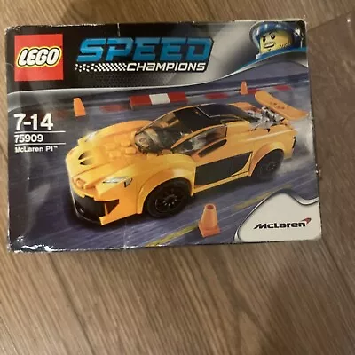 Buy Lego Speed Champions 75909 Mclaren P1 • 50£