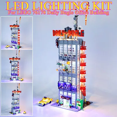 Buy LED Light Kit For LEGOs 76178 Daily Bugle No Model • 36.71£