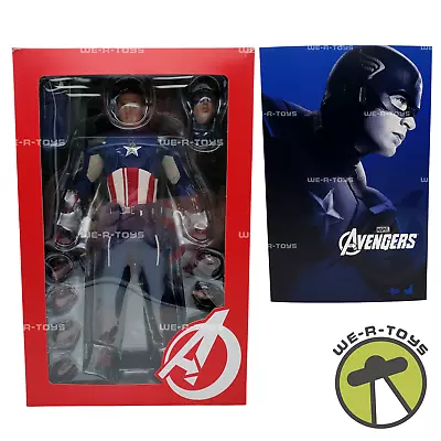 Buy Marvel The Avengers Captain America Action Figure 2012 Hot Toys #MMS174 USED • 145.98£