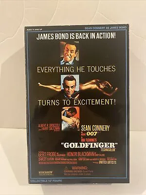 Buy Sideshow Collectables James Bond Goldfinger Sean Connery 12” Figure  • 150£
