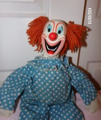 Buy Vintage 1963 Mattel Talking Bozo The Clown Pullstring Doll WORKING! • 80.45£