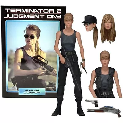 Buy Ultimate Terminator 2 Judgement Day Sarah Connor 7  Action Figure Model Toy T2 • 29.99£