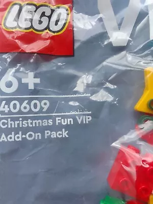 Buy LEGO 40609 - Christmas Fun VIP Add-On Pack Polybag Set - 146 Pieces - Brand New • 9.99£