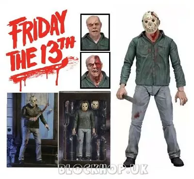 Buy NECA - FRIDAY THE 13TH JASON VOORHEES 7  - Deluxe 3D Box Version - Horror Figure • 26.99£