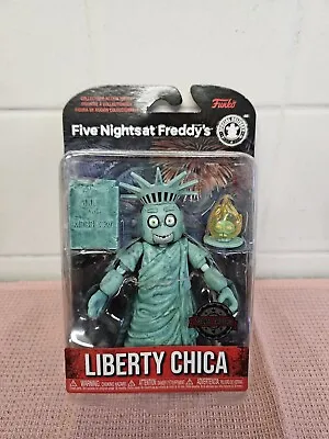 Buy Five Nights At Freddys Liberty Chica Special Delivery Funko Figure FNAF NEW  • 11.99£