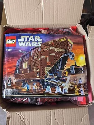 Buy 75059 UCS Sandcrawler Lego Star Wars, With Original Instructions NO MINIFIGURES • 260£