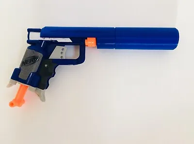 Buy Nerf Jolt Custom Silencer Blue | Custom Nerf Gun Attachment | Nerf Gun Mod • 6.50£