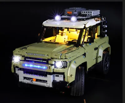 Buy ⭐ Brickbums Led Kit For Lego 42110 Land Rover Defender + Battery Box New • 28.47£