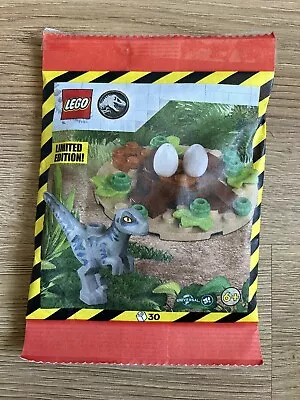 Buy Lego Jurassic World - Raptor With Nest Paper Bag - 122402 - New/Sealed  • 2.99£
