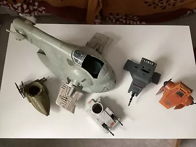 Buy Vintage Star Wars Job Lot Vehicles Slave 1 And Mini Rigs Spares And Repairs • 19.99£