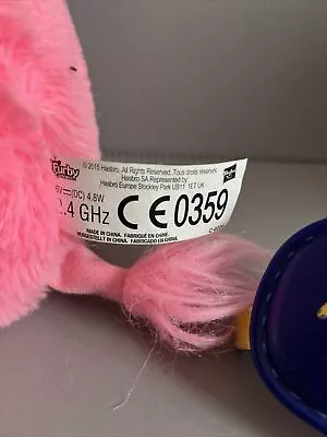 Buy Furby- Pink With Yellow Nose. Includes Night Mask -selling As Spares/repairs- • 5.99£