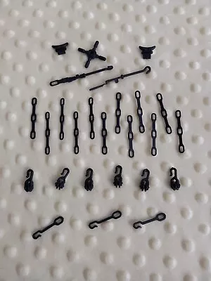 Buy Playmobil Pirate Ship Parts Bundle: Hooks, Sail Clips & Other Accessories - 6678 • 3.95£