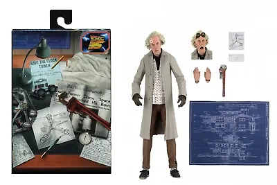 Buy NECA Ultimate Doc Brown Back To The Future Action Figure • 41.99£