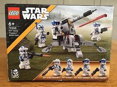 Buy LEGO Star Wars: 501st Clone Troopers Battle Pack (75345) BNISB Sealed  • 1.81£