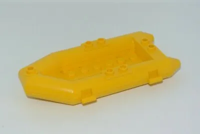 Buy LEGO: Inflatable Boat Canoe - Ref 30086c01 Yellow - Set 60266 41381 60068 6560 • 5.15£