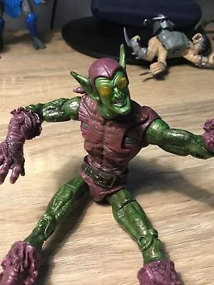 Buy Marvel Toy Biz 2004 Figure - Sinister Six - Green Goblin Read (K8) • 10£