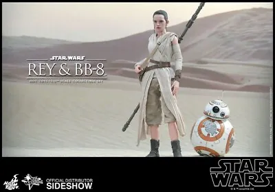 Buy Star Wars Hot Toys 902612 MMS337 1:6 Figure - SW7 REY BB8 SET Brand New • 200£