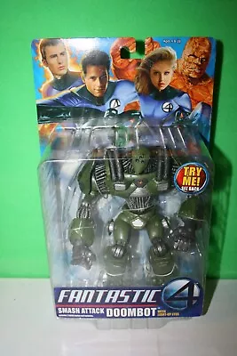 Buy Marvel Fantastic Four Smash Attack Doombot Action Figure Toybiz 2005 Rare • 99.99£