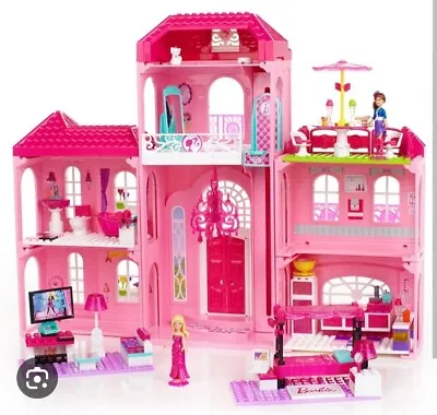 Buy Mega Bloks Barbie Bundle  - BARBIE MANSION + OTHERS. Immaculate Condition! • 44.99£