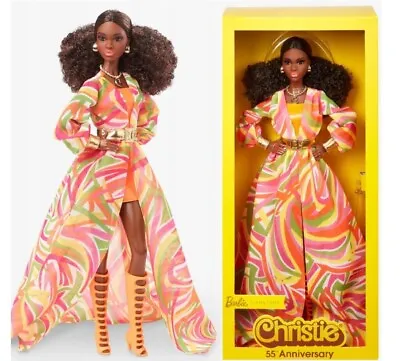 Buy Barbie Signature Christie HJX29 55th Anniversary Collectible Mattel Doll • 210.62£
