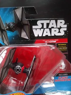Buy Hot Wheels Star Wars Starships First Order Special Forces Tie Fighter   • 2.99£
