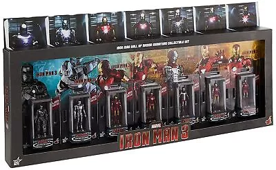 Buy Movie Masterpiece COMPACT Iron Man 3 Miniature Figure Hall Of Armor Hot Toys • 242.35£