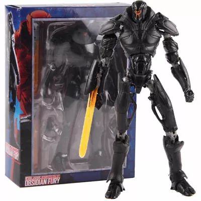Buy Uprising Side Jaeger Obsidian Fury 6.7  Action Figure Toy For Pacific Rim BULK • 26.22£
