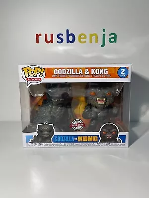 Buy Funko Pop! Movies Godzilla Vs. Kong Special Edition 2 Pack • 37.99£